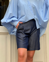 Short MARLO Tencel Bleu