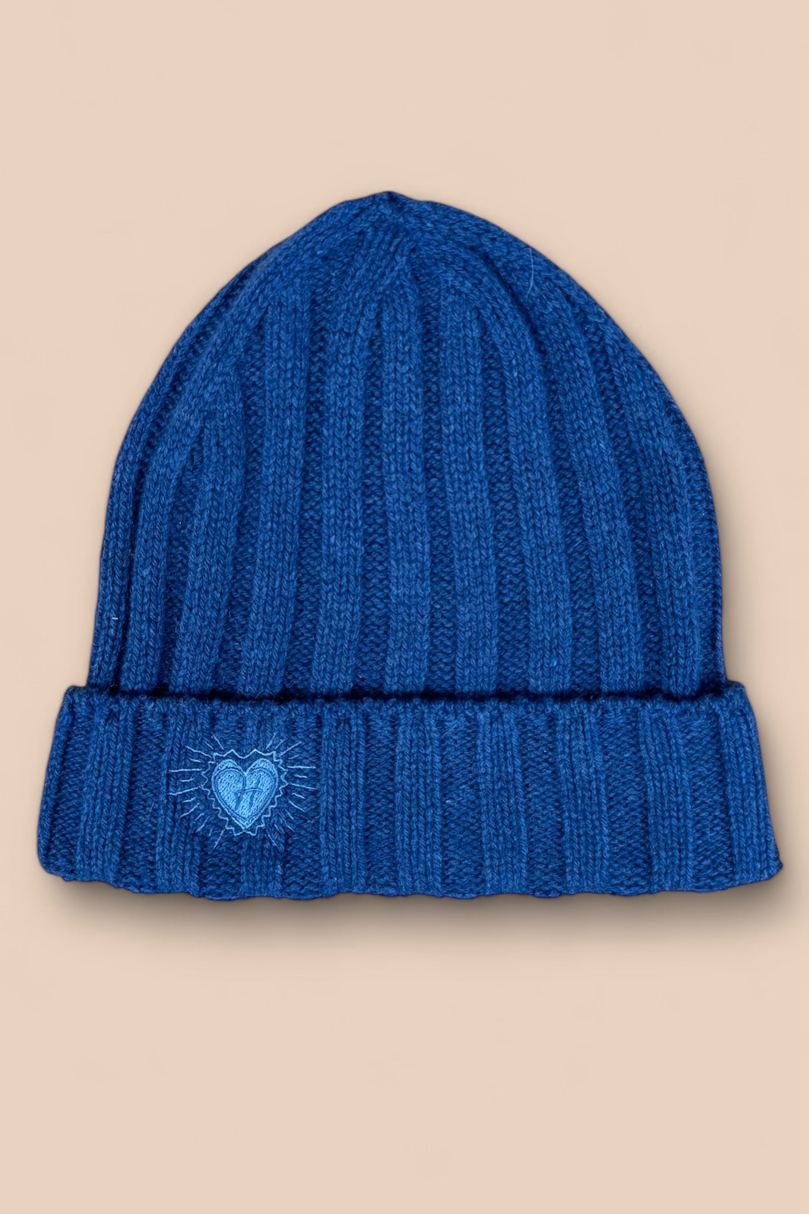 LÉO hat - royal blue - 100% cashmere