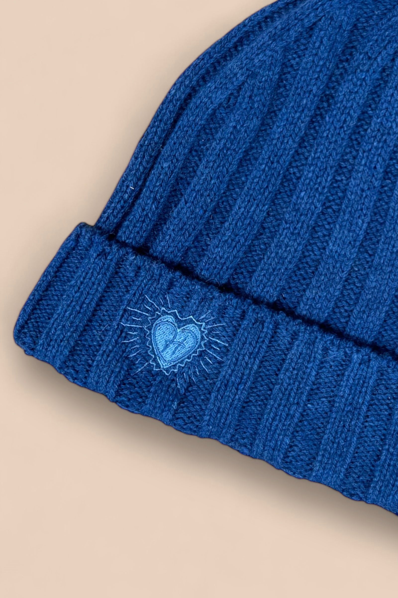 LÉO hat - royal blue - 100% cashmere