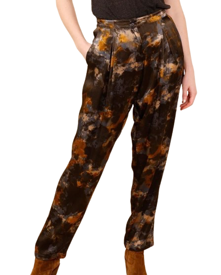 FÉLIX Gold pants - Viscose