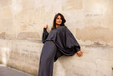 Chemise Satchi - 100% Grey Tencel - HORTENCE