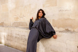 Chemise Satchi - 100% Grey Tencel - HORTENCE