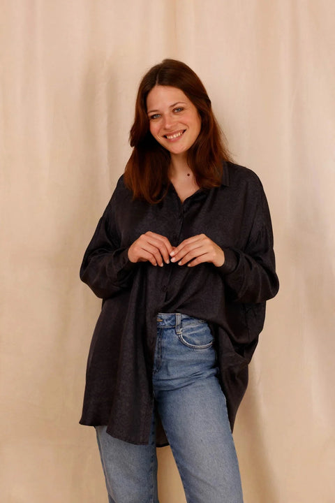 Chemise GIULIA Arasilk - Soie certifiée OEKO-TEX® - Hortence Paris