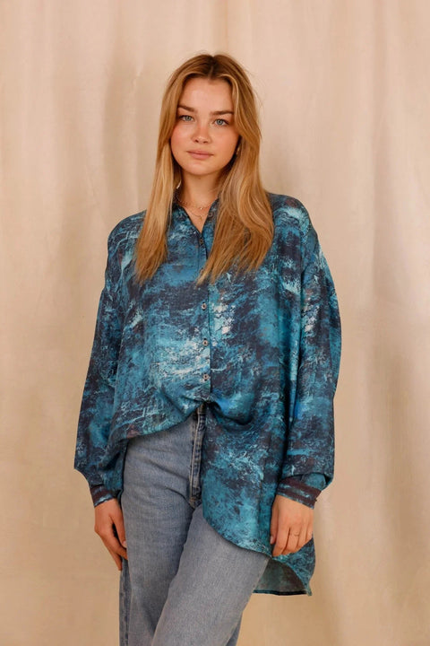 Chemise GIULIA Seasilk - Soie certifiée OEKO-TEX® - Hortence Paris