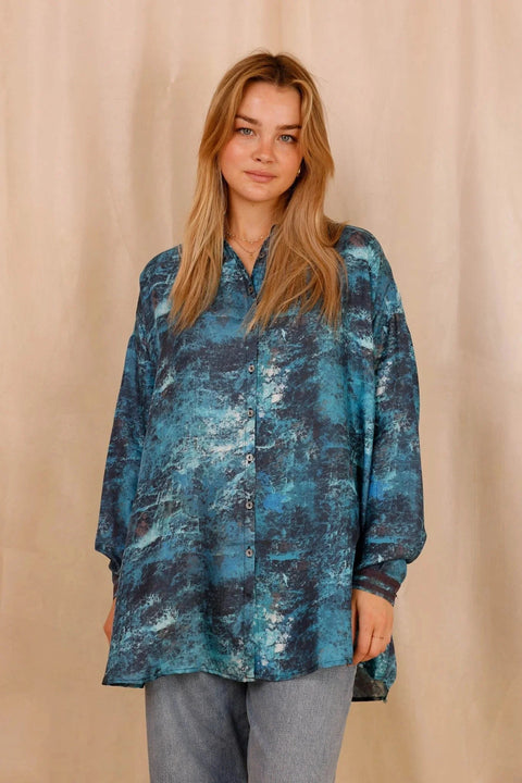 Chemise GIULIA Seasilk - Soie certifiée OEKO-TEX® - Hortence Paris