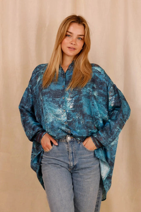 Chemise GIULIA Seasilk - Soie certifiée OEKO-TEX® - Hortence Paris