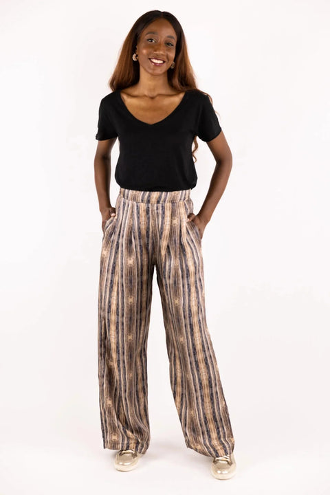 Pantalon ANGE Geosilk - Soie certifiée OEKO-TEX® - Hortence Paris