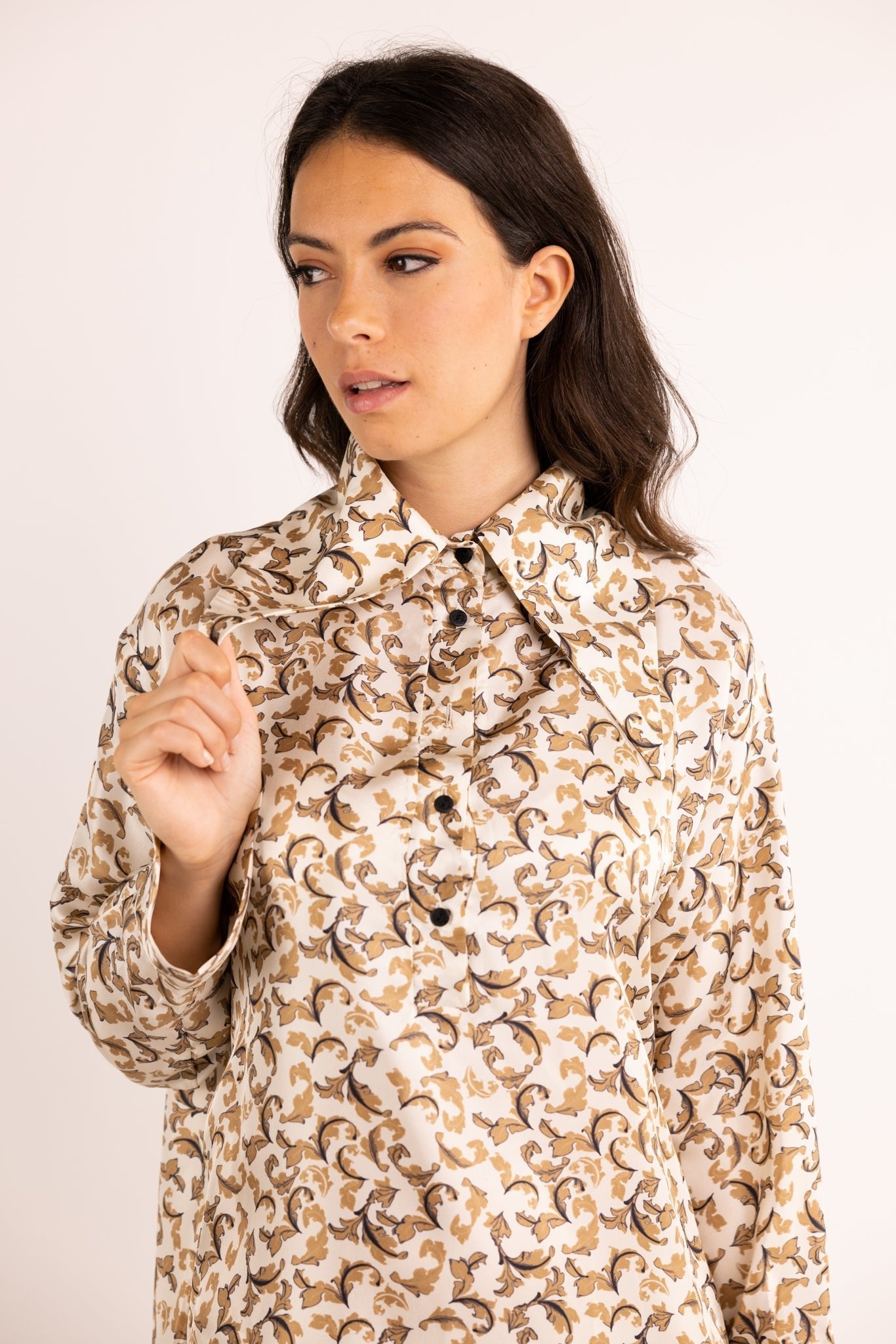 Robe ZAZIA - 100% Soie - HORTENCE