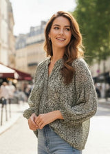 Blouse ANAYA Kaki 🆕