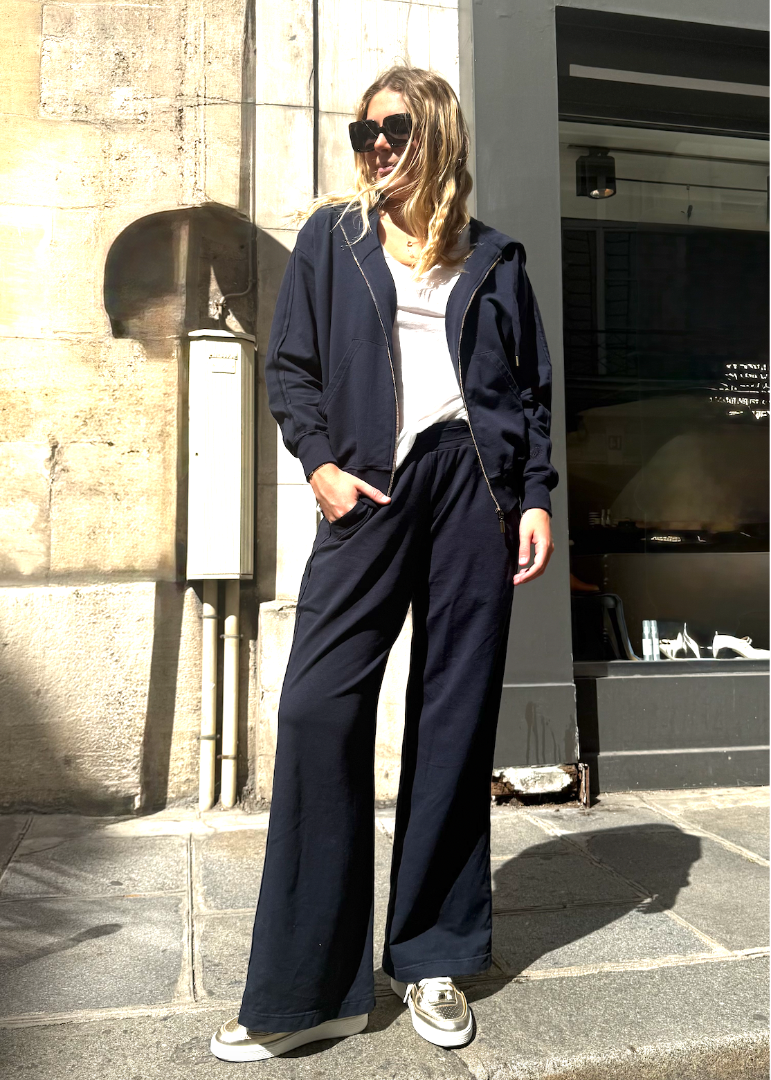 NOLA – Pantalon Loungewear Chic Noir