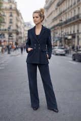 Blazer LINO Marine - Velours