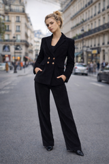 Blazer LINO Noir - Velours