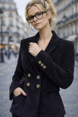 Blazer LINO Noir - Velours