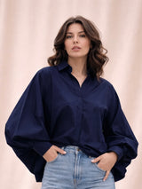SATCHI Marine Shirt - Cotton Voile