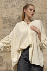 Chemise SIMONE Vanille - 100% coton