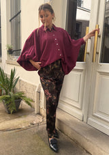 Pantalon FÉLIX Rose - Viscose