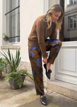 Pantalon FÉLIX Bleu - Viscose