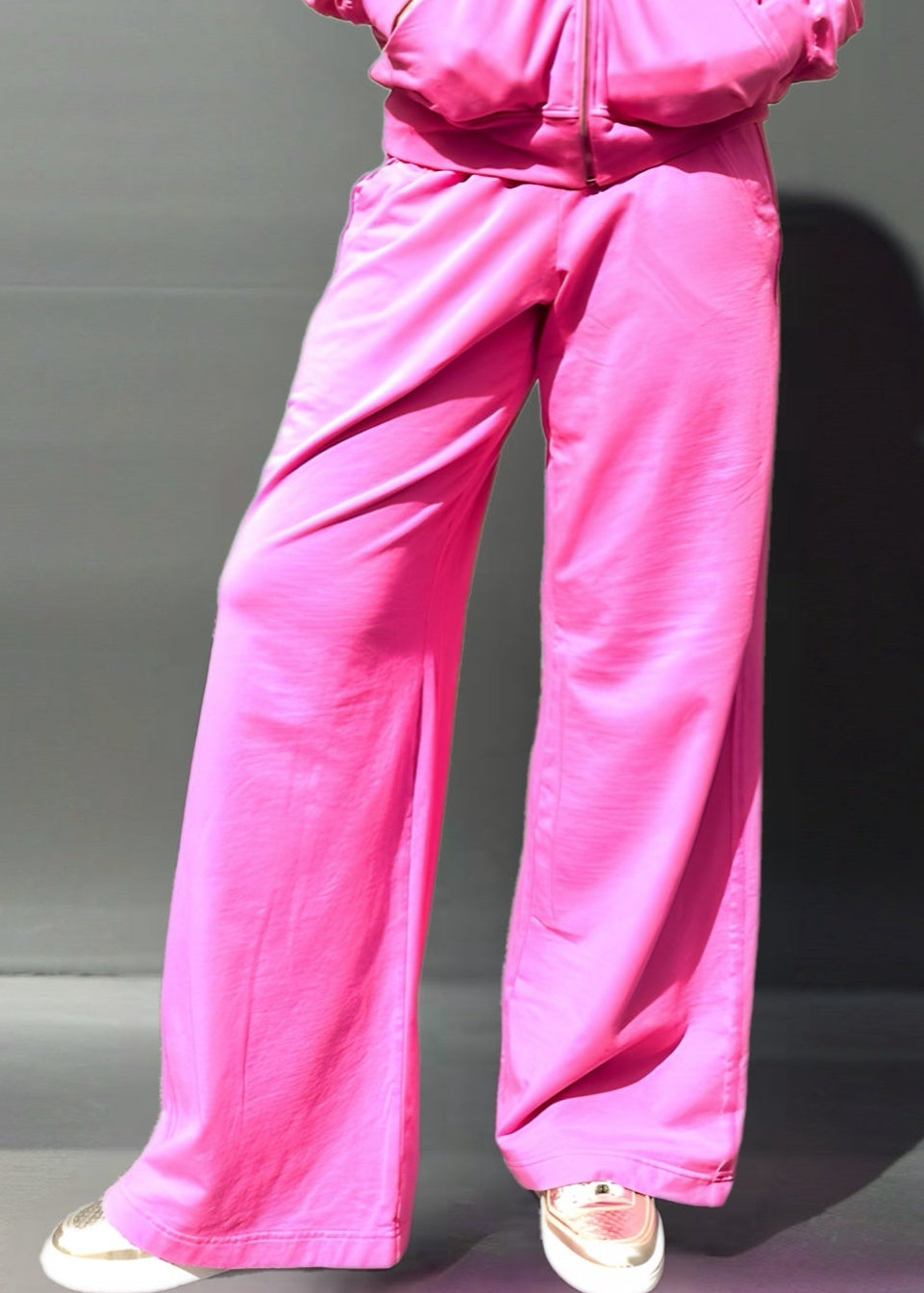 NOLA – Pantalon Loungewear Chic Fuchsia