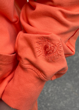 ALBA – Sweat zippé Loungewear Corail