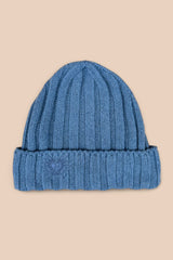 Bonnet LÉO Bleu - Cachemire