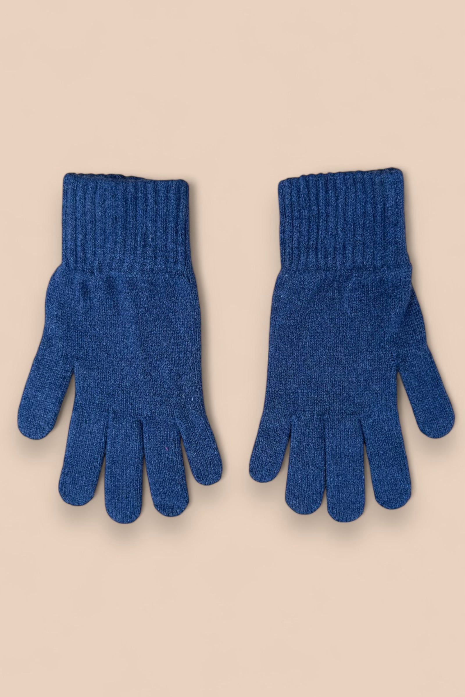 Gants JULES - bleu roi - 100% cachemire