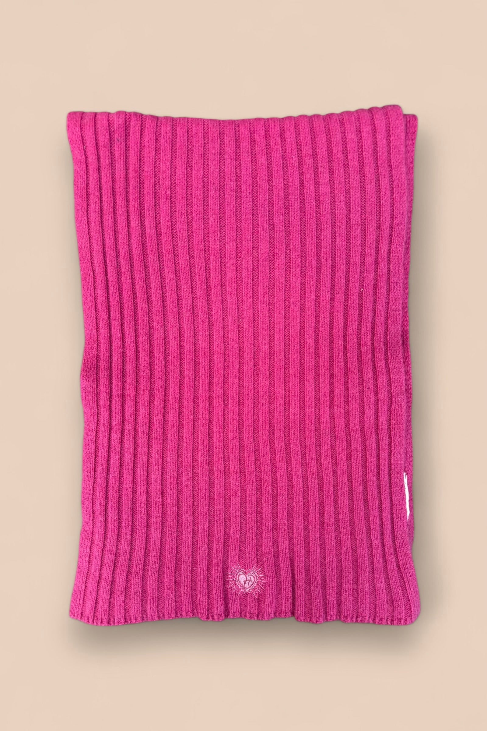 BONNIE scarf - fuschia - 100% cashmere