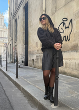 LÉO Hoodie Leopard - Cotton