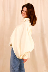 SATCHI shirt - white - 100% cotton voile