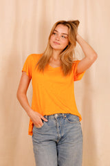 T-shirt MADISON orange - col V