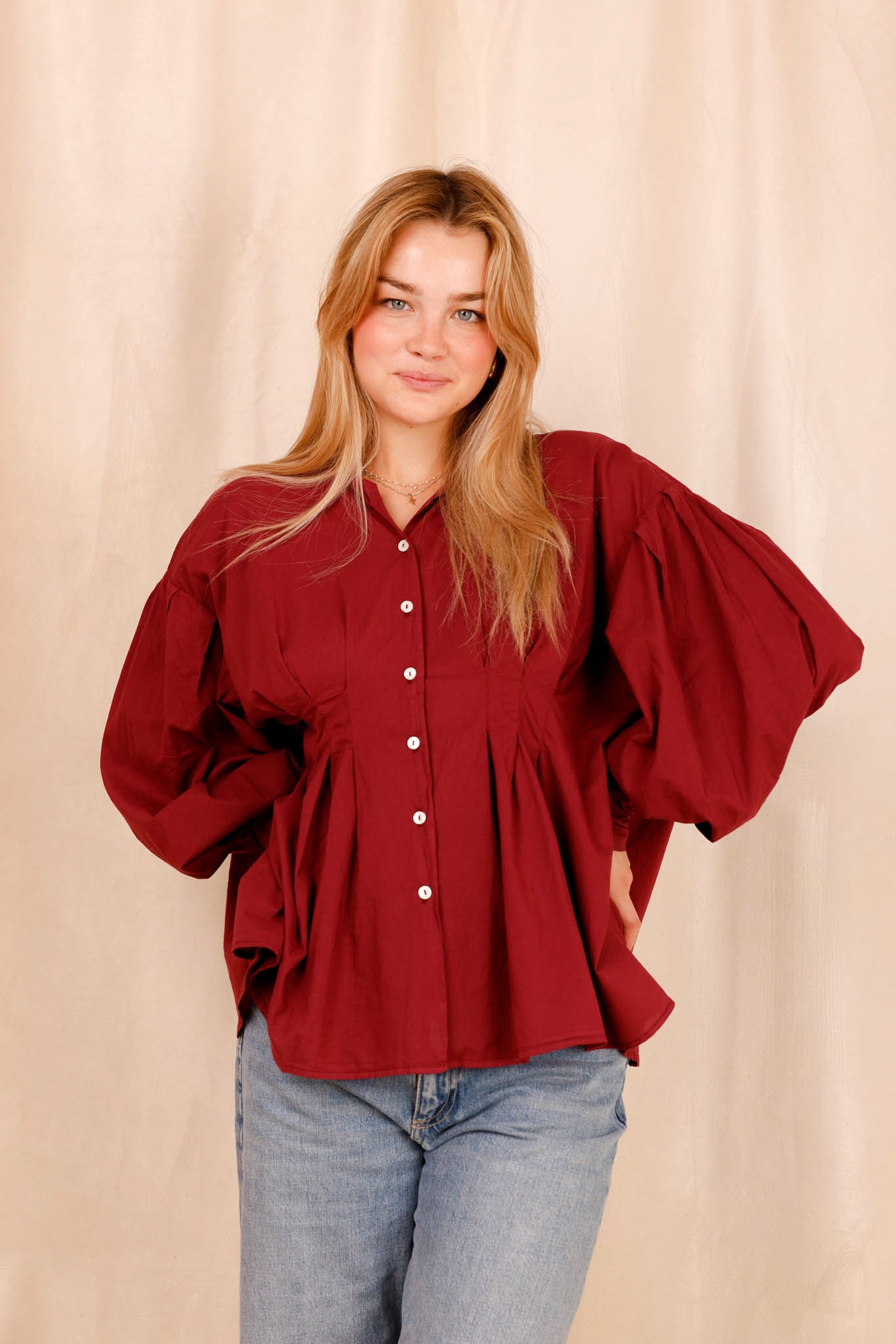 GIULIA Shirt - 100% Silk