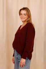 MARIE sweater - Baby Alpaca & virgin wool - Ivory