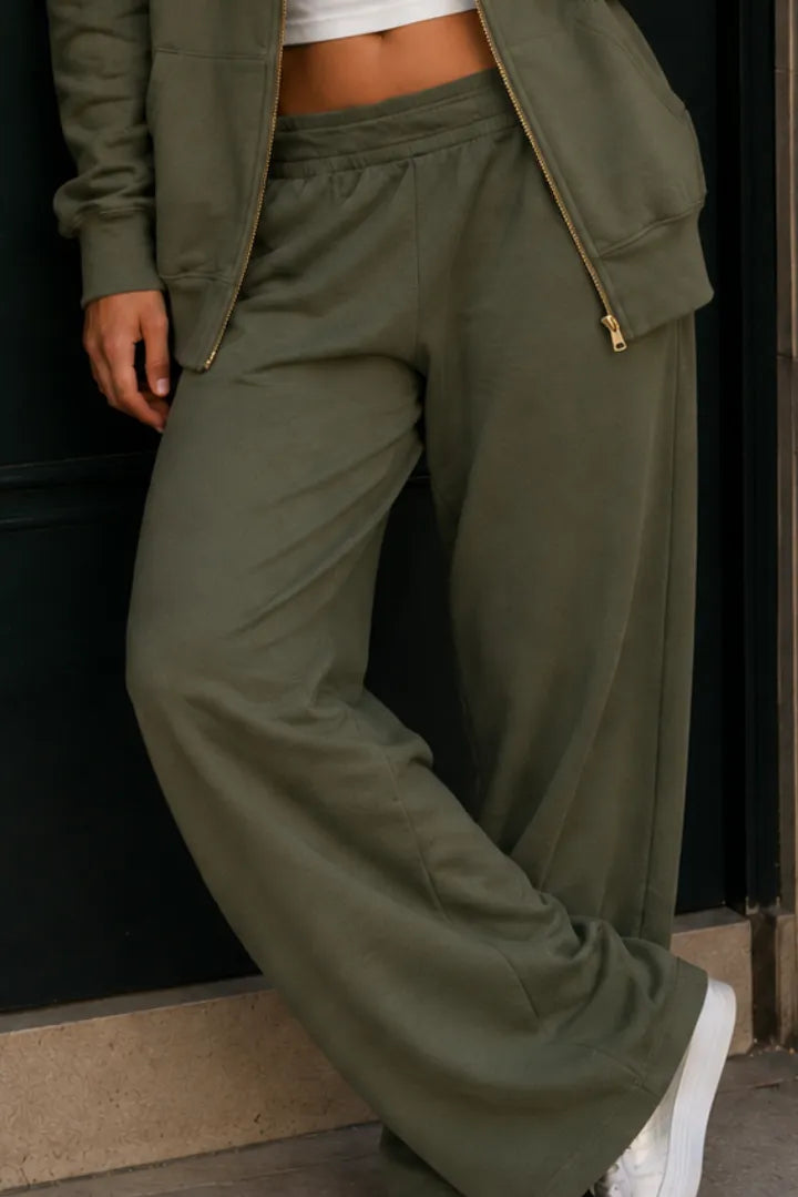 Pantalon Loungewear NOLA Kaki - Coton