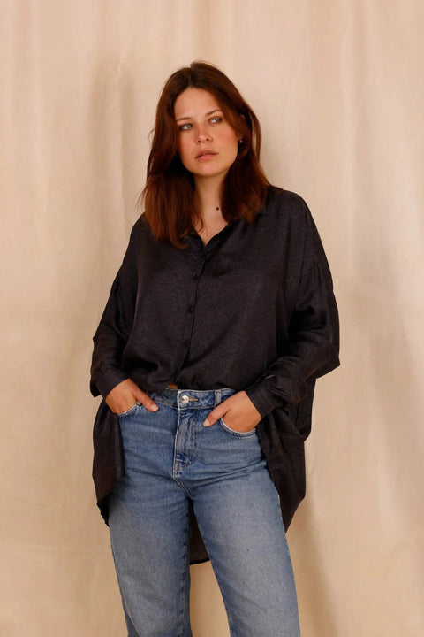 Chemise GIULIA Arasilk - Soie certifiée OEKO-TEX® - Hortence Paris