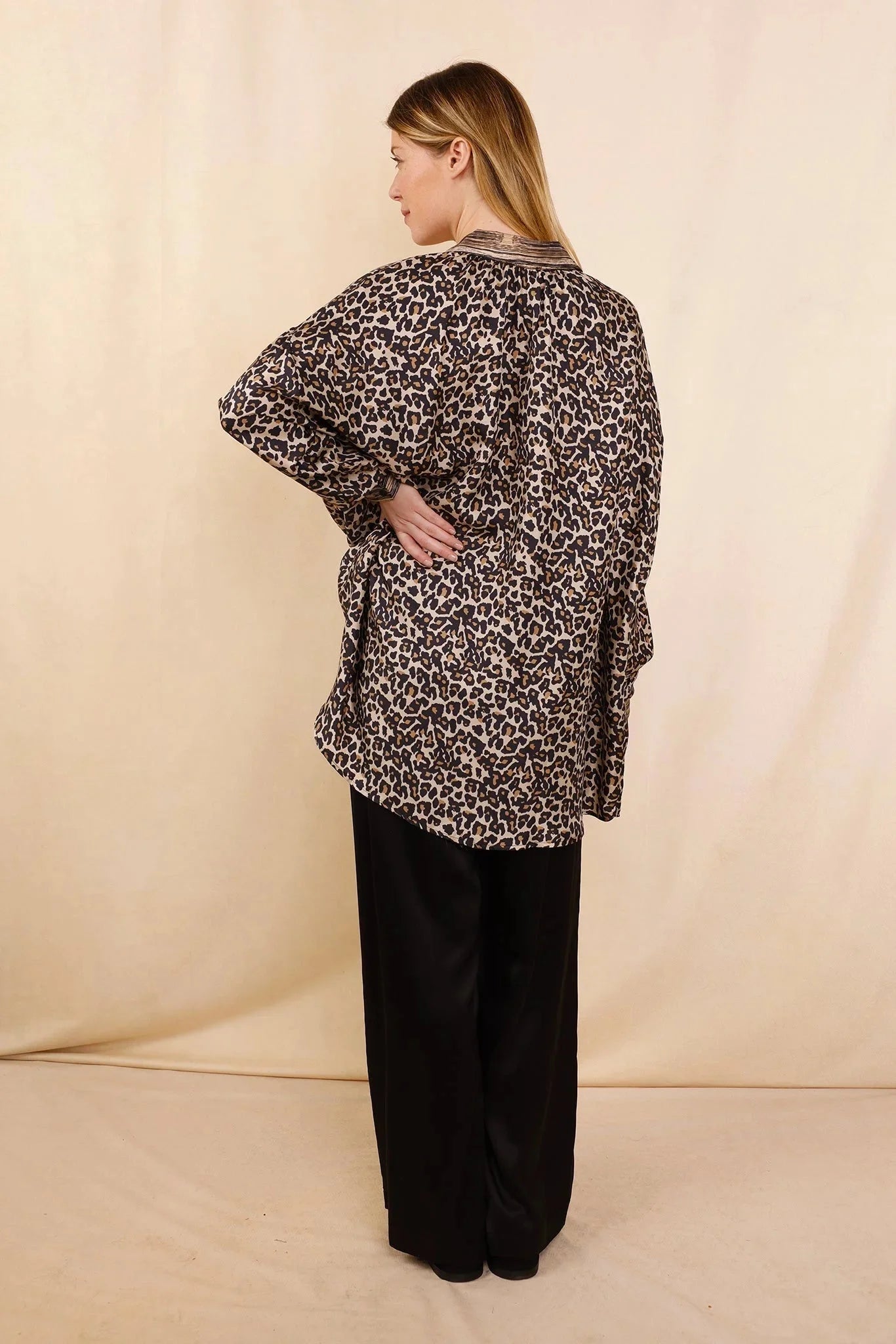 Chemise GIULIA Leosilk - Soie certifiée OEKO-TEX® - Hortence Paris