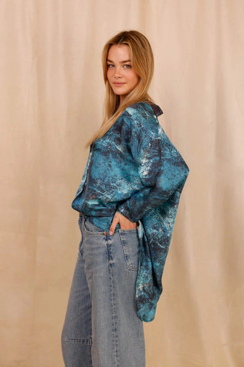 Chemise GIULIA Seasilk - Soie certifiée OEKO-TEX® - Hortence Paris