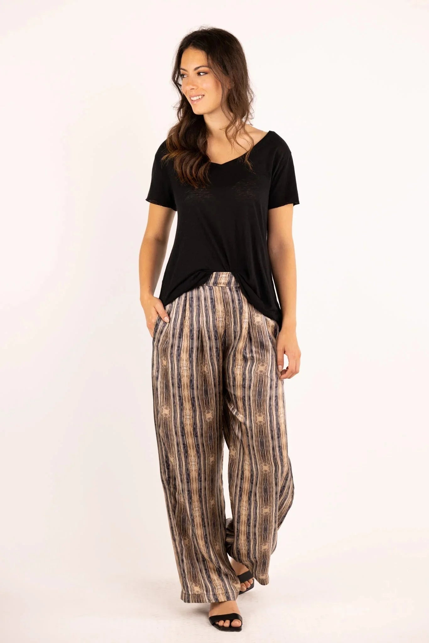 Pantalon ANGE Geosilk - Soie certifiée OEKO-TEX® - Hortence Paris