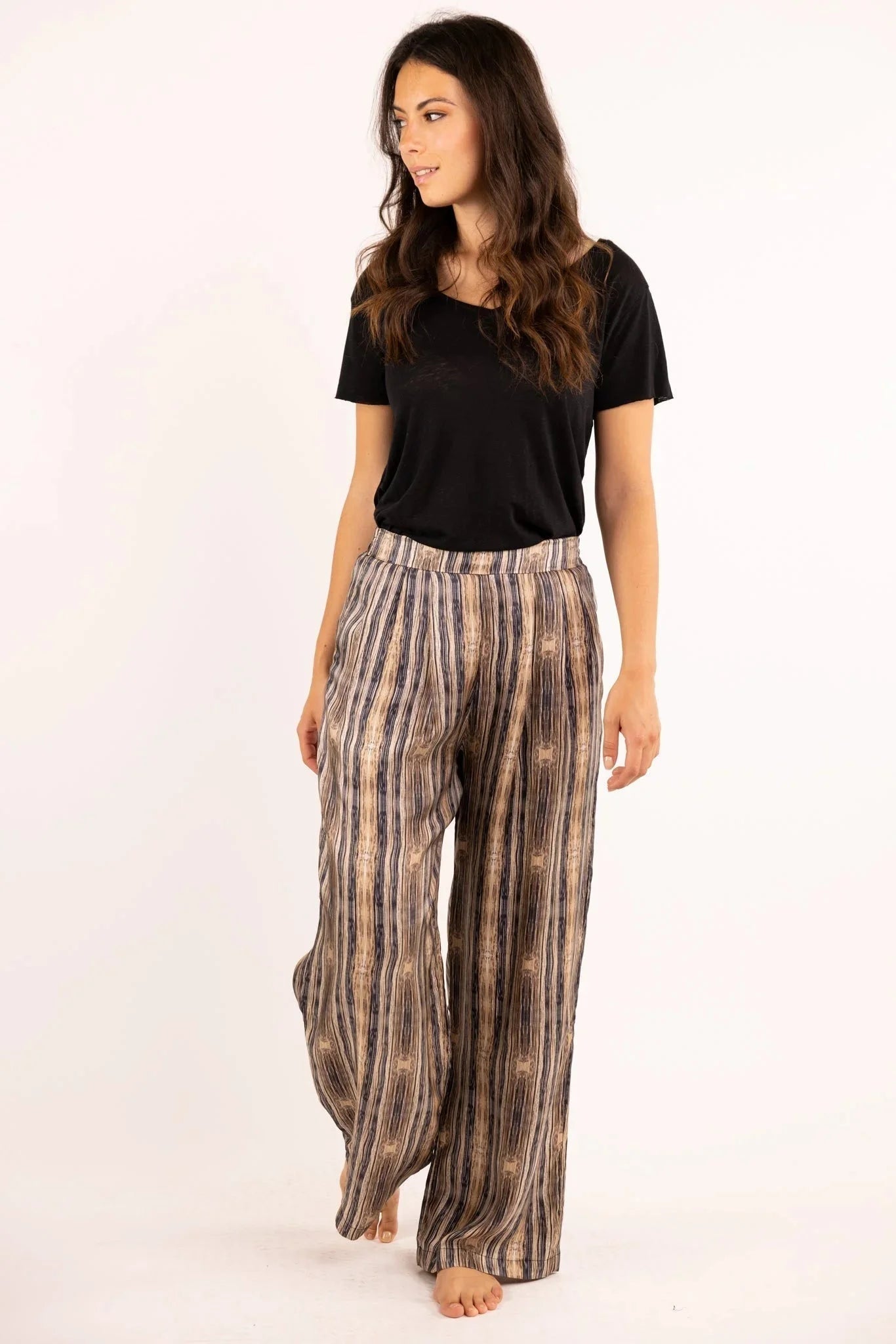 Pantalon ANGE Geosilk - Soie certifiée OEKO-TEX® - Hortence Paris