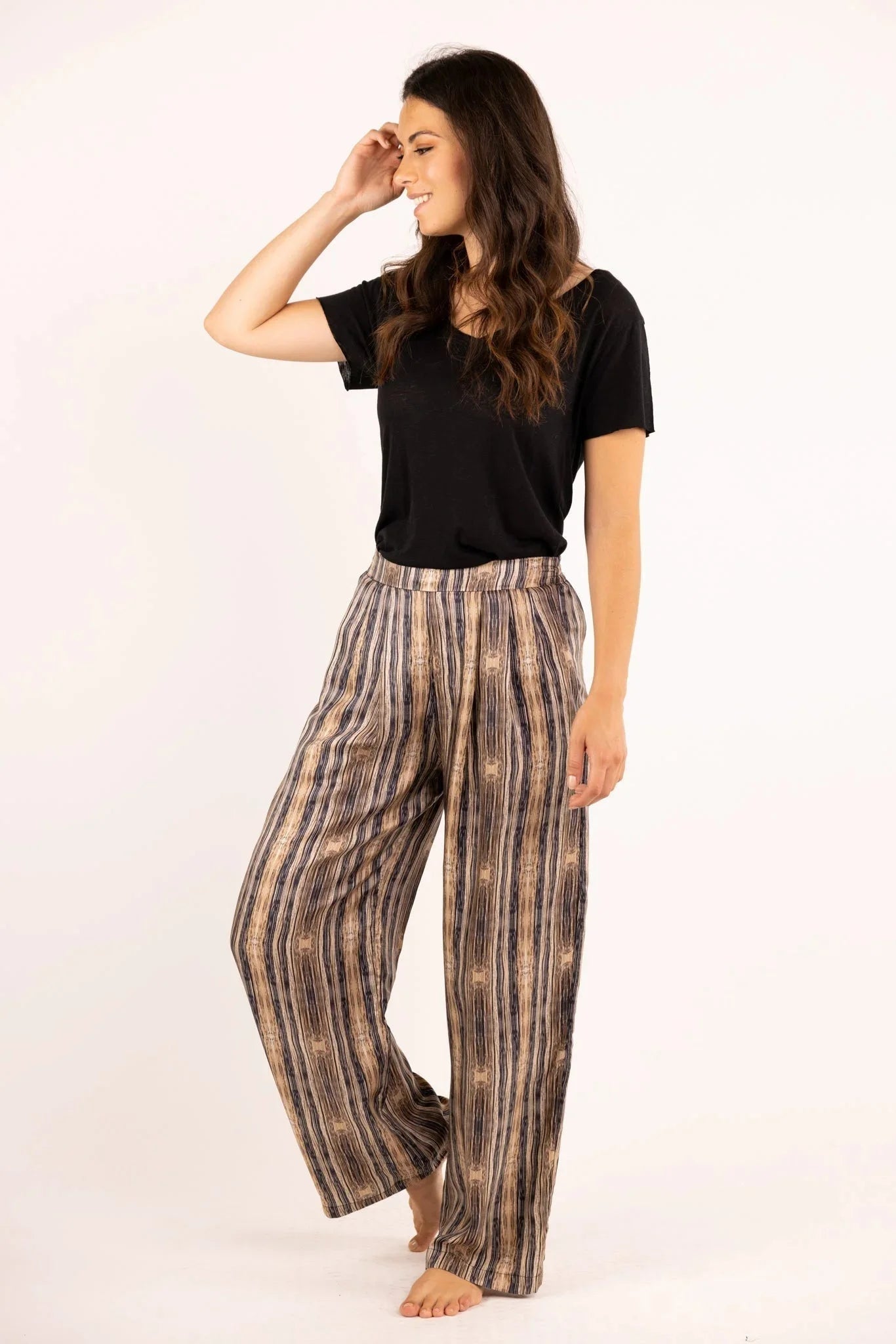 Pantalon ANGE Geosilk - Soie certifiée OEKO-TEX® - Hortence Paris