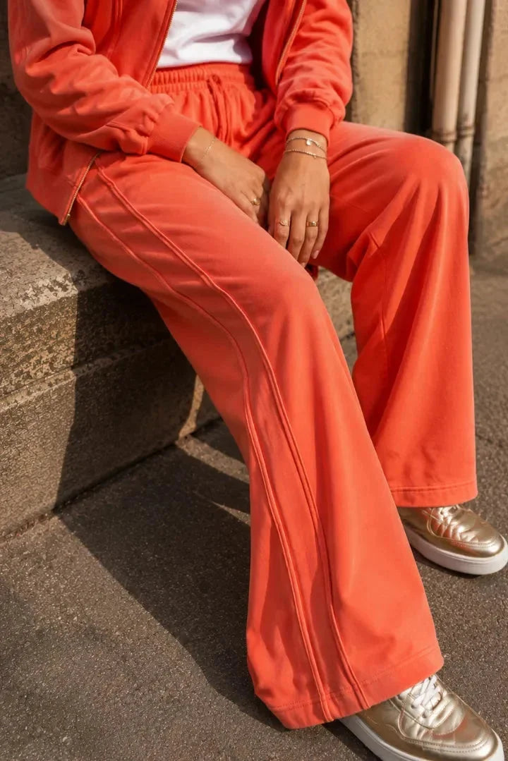 Pantalon Loungewear NOLA Corail - Coton