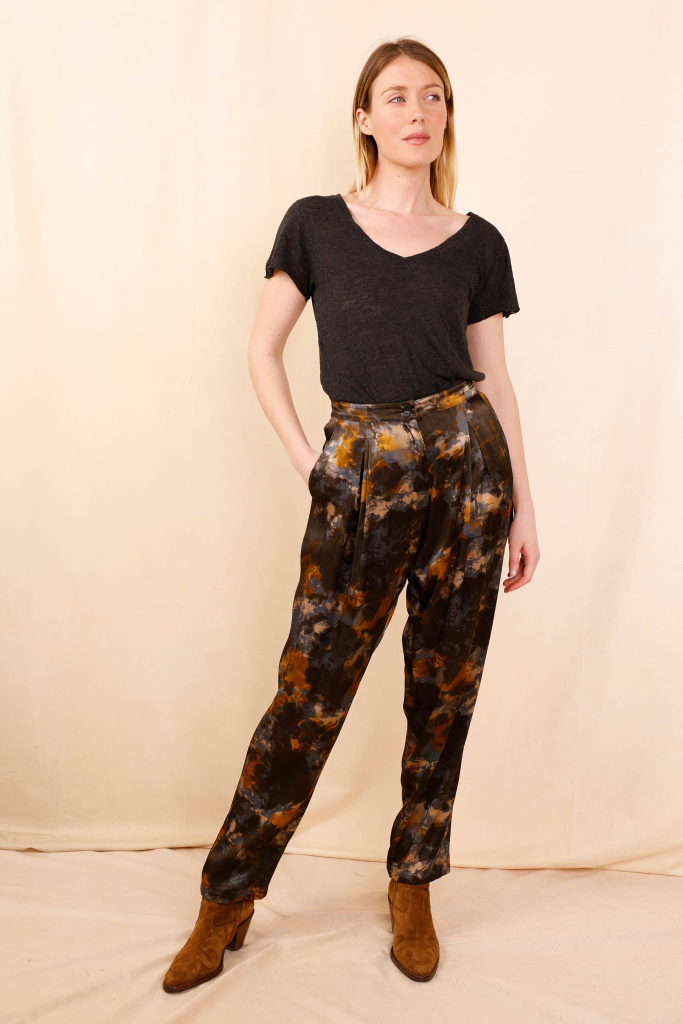 Pantalon FÉLIX Gold - HORTENCE