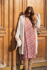 Robe TADASANA Lillepink - 100% Crépon De Viscose - Lillepink - HORTENCE