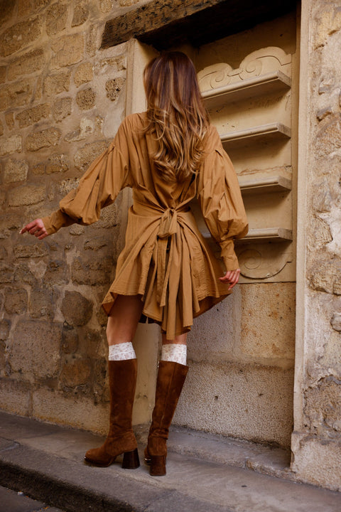 Robe VAHINA DRESS - Bronze 🆕 - HORTENCE