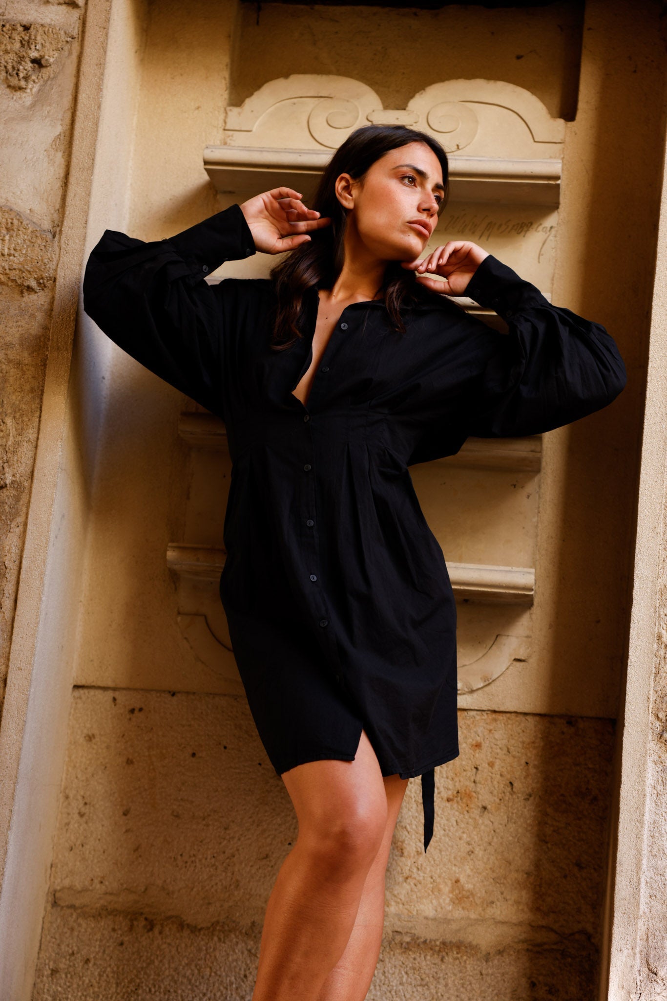 Robe VAHINA DRESS - Noire 🆕 - HORTENCE