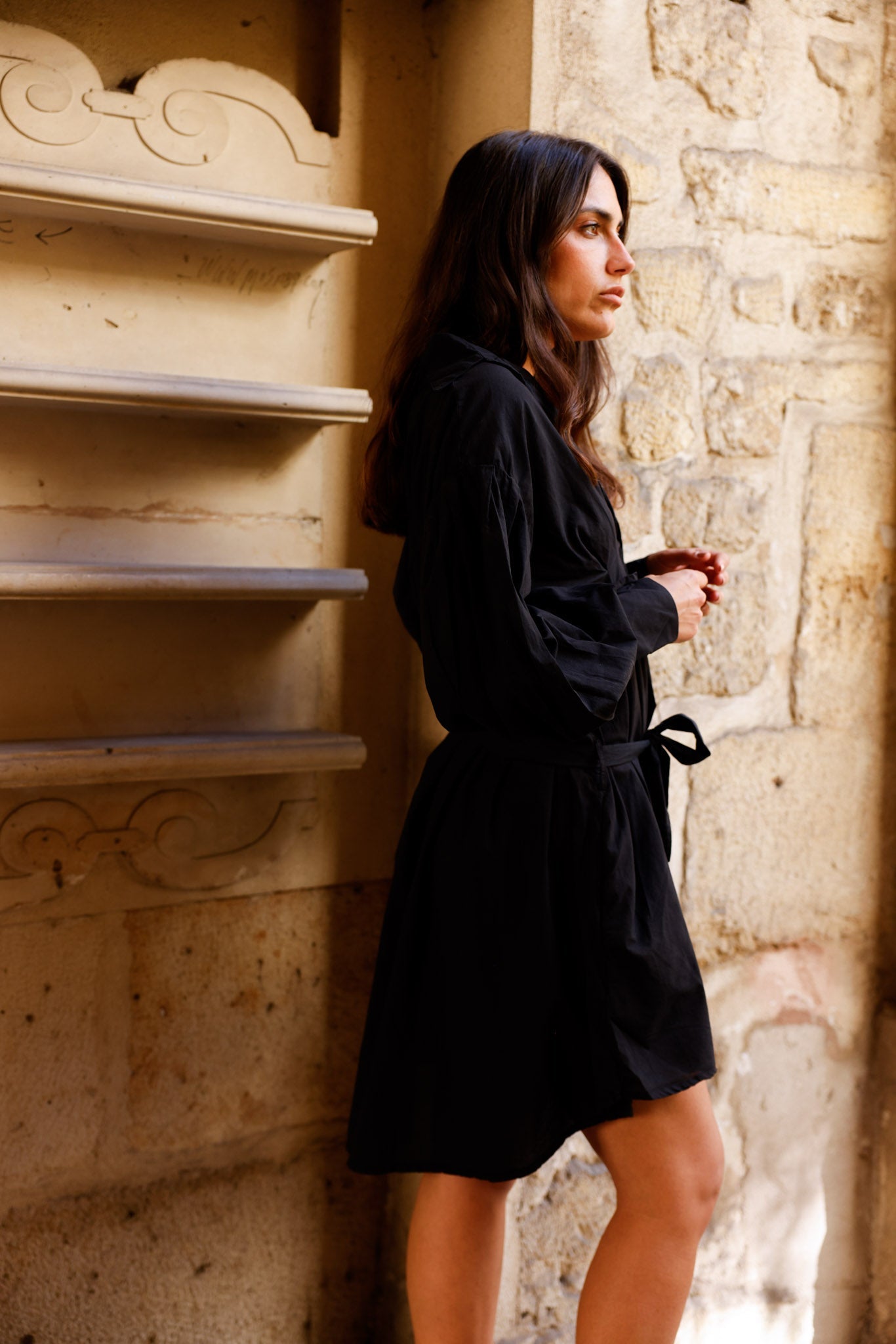 Robe VAHINA DRESS - Noire 🆕 - HORTENCE