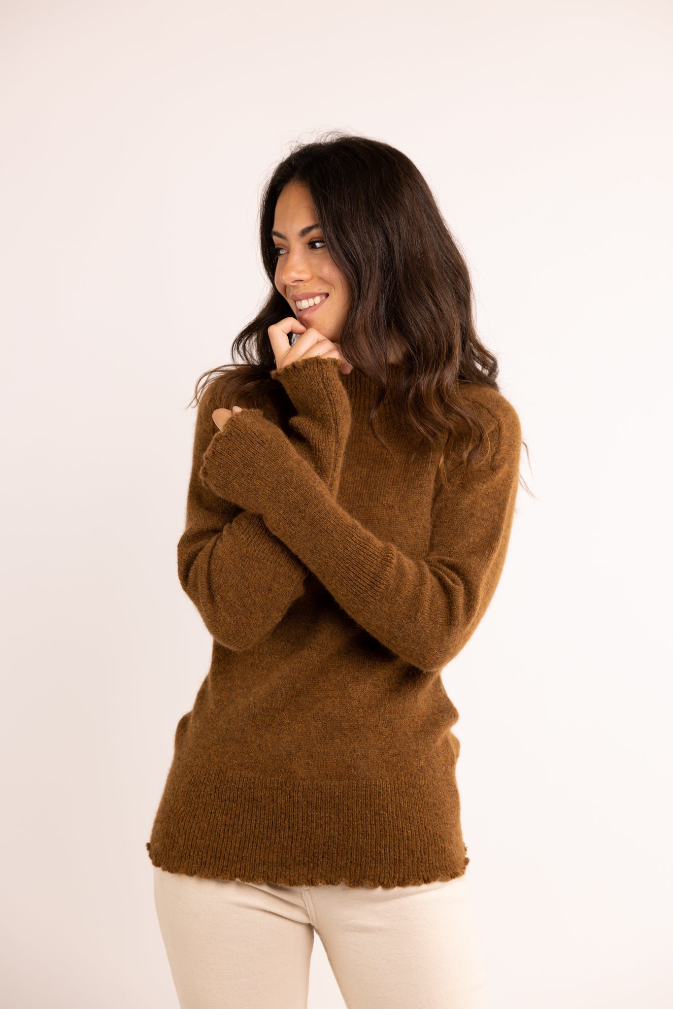 INÈS sweater - Baby Alpaca & virgin wool